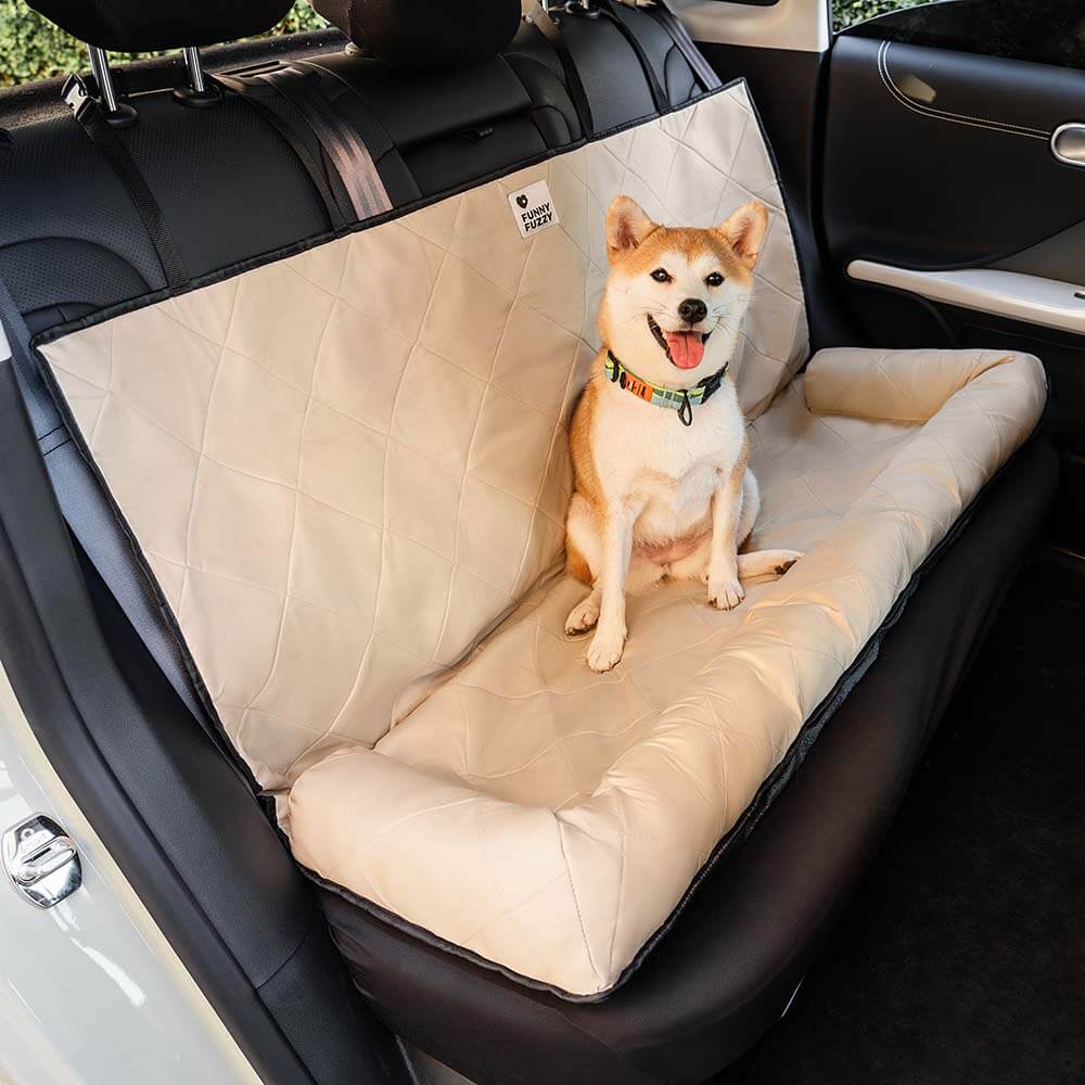 Dog Bed Car Seat - FUNNYFUZZY