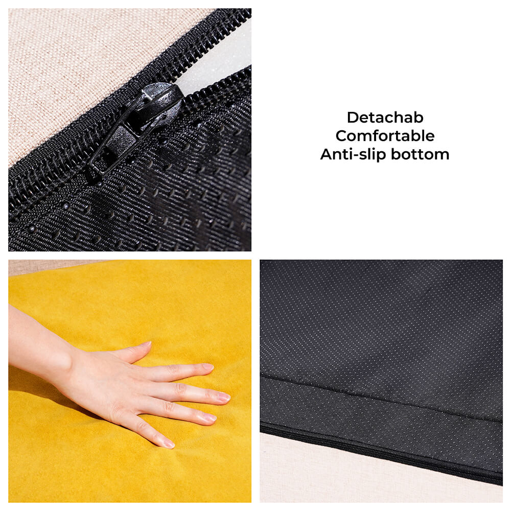 Camilla de perro ortopédico cómoda de apoyo completo