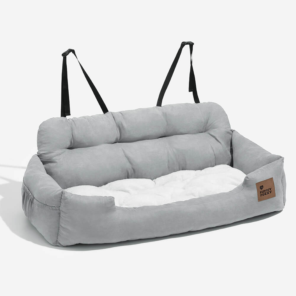 Dog Bed Car Seat - FUNNYFUZZY