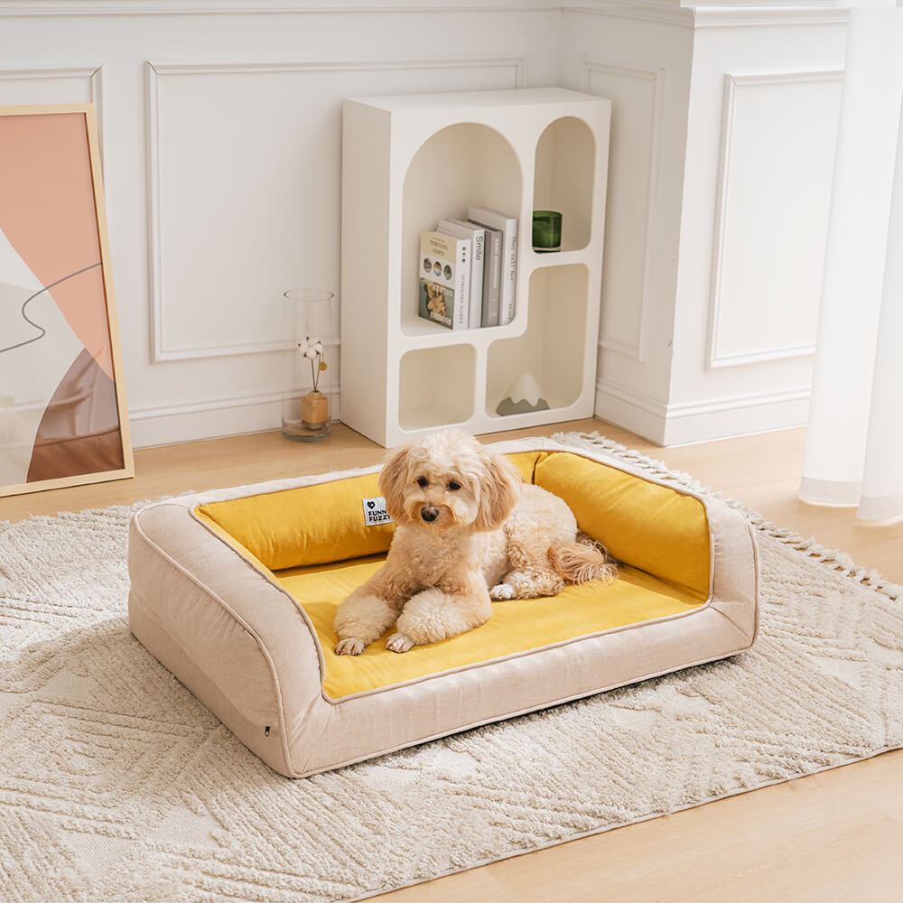 Ultimate tumbo de soporte completo cómoda cama ortopédica para perros