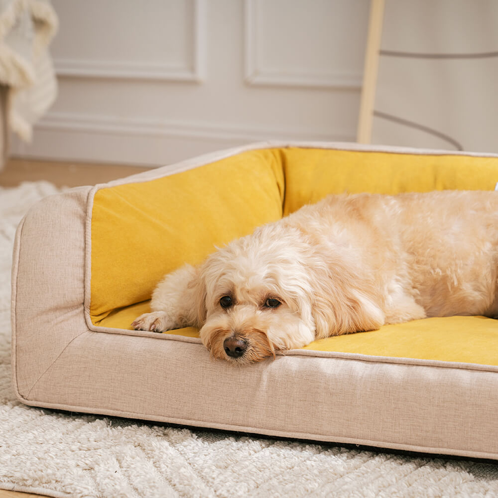 Ultimate tumbo de soporte completo cómoda cama ortopédica para perros