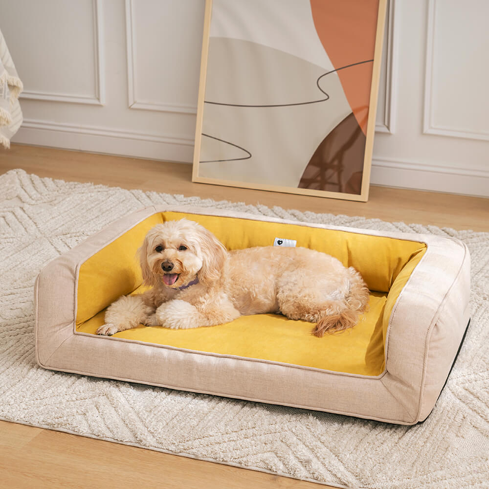 Ultimate tumbo de soporte completo cómoda cama ortopédica para perros
