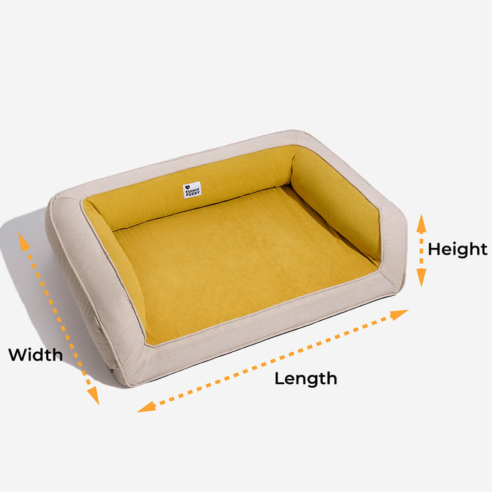 Ultimate tumbo de soporte completo cómoda cama ortopédica para perros