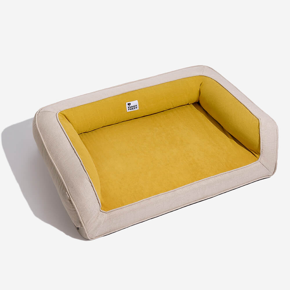 Ultimate tumbo de soporte completo cómoda cama ortopédica para perros