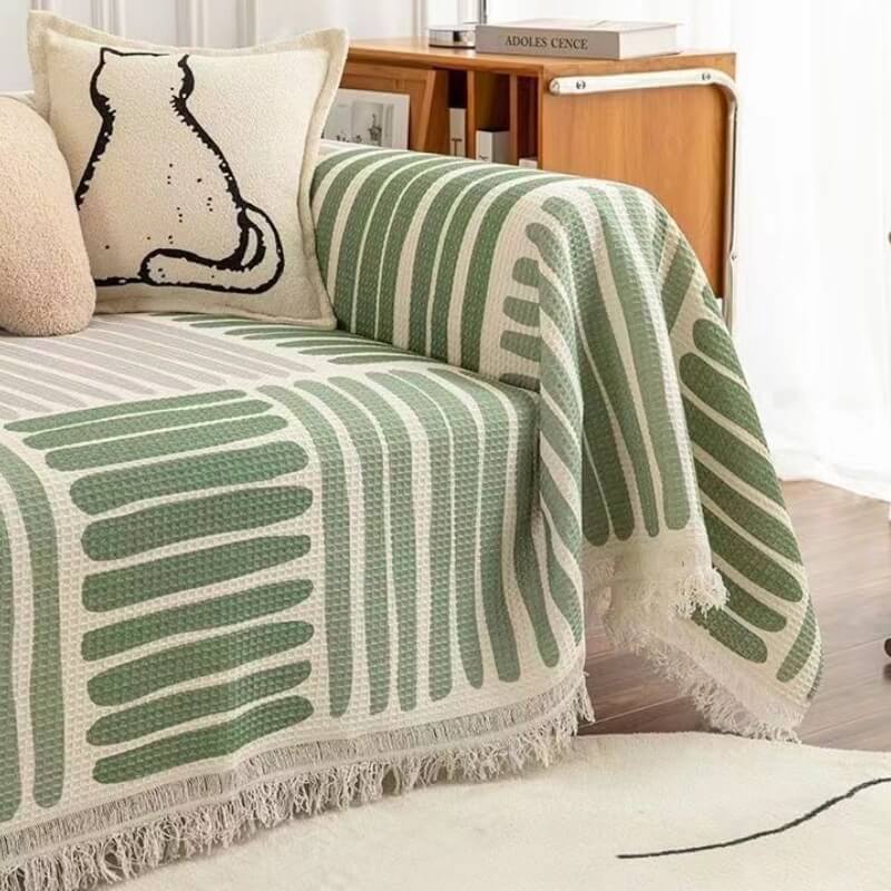 Patrón geométrico multi-<tc>Color</tc> Funda de sofá: diseño moderno para un hogar con estilo