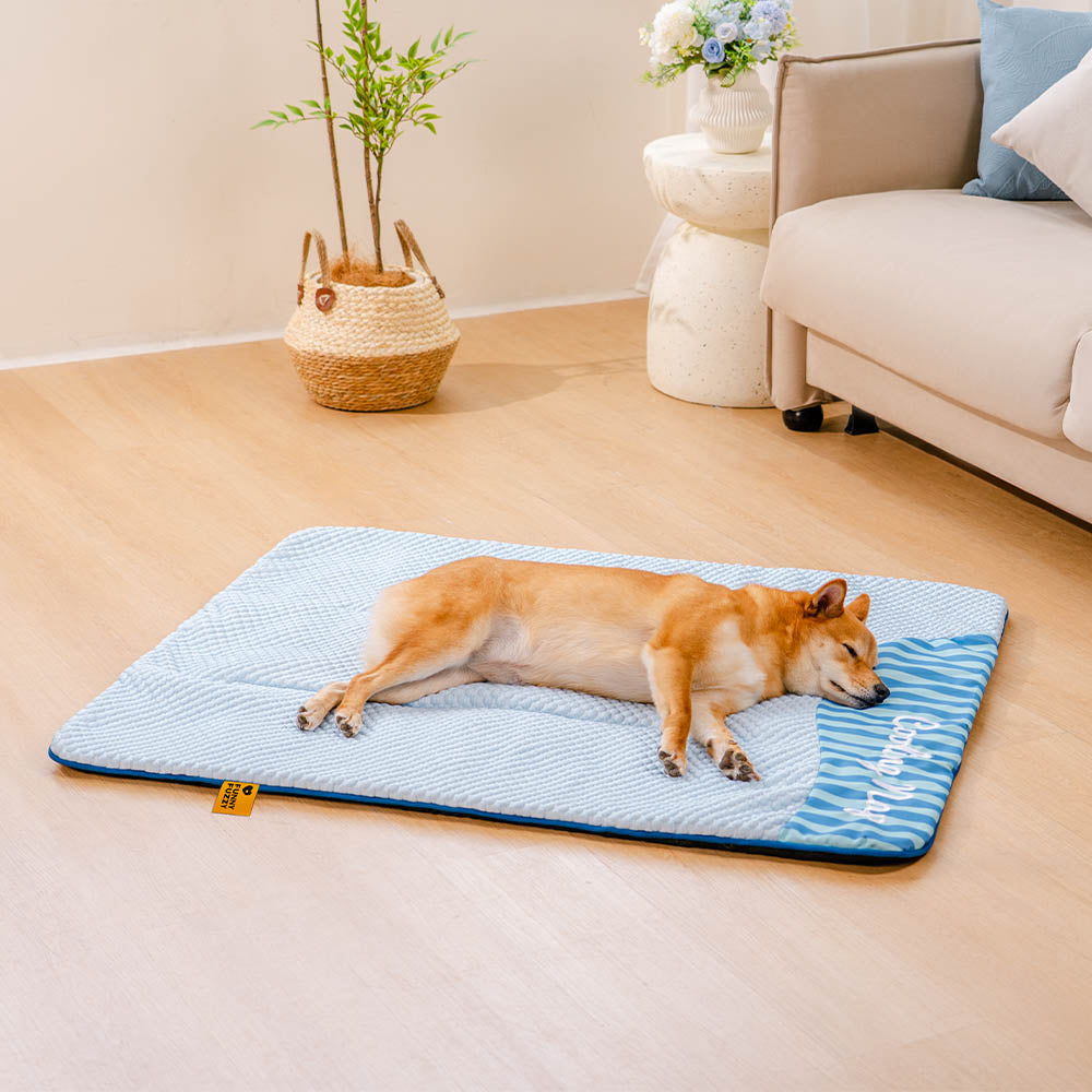 Estera para perros sin deslizamiento de enfriamiento grande - siesta de enfriamiento