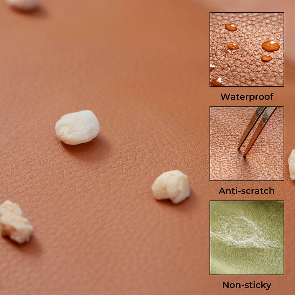 Grande seggiolone per auto per auto con cani in pelle finta deluxe - Urban Voyager