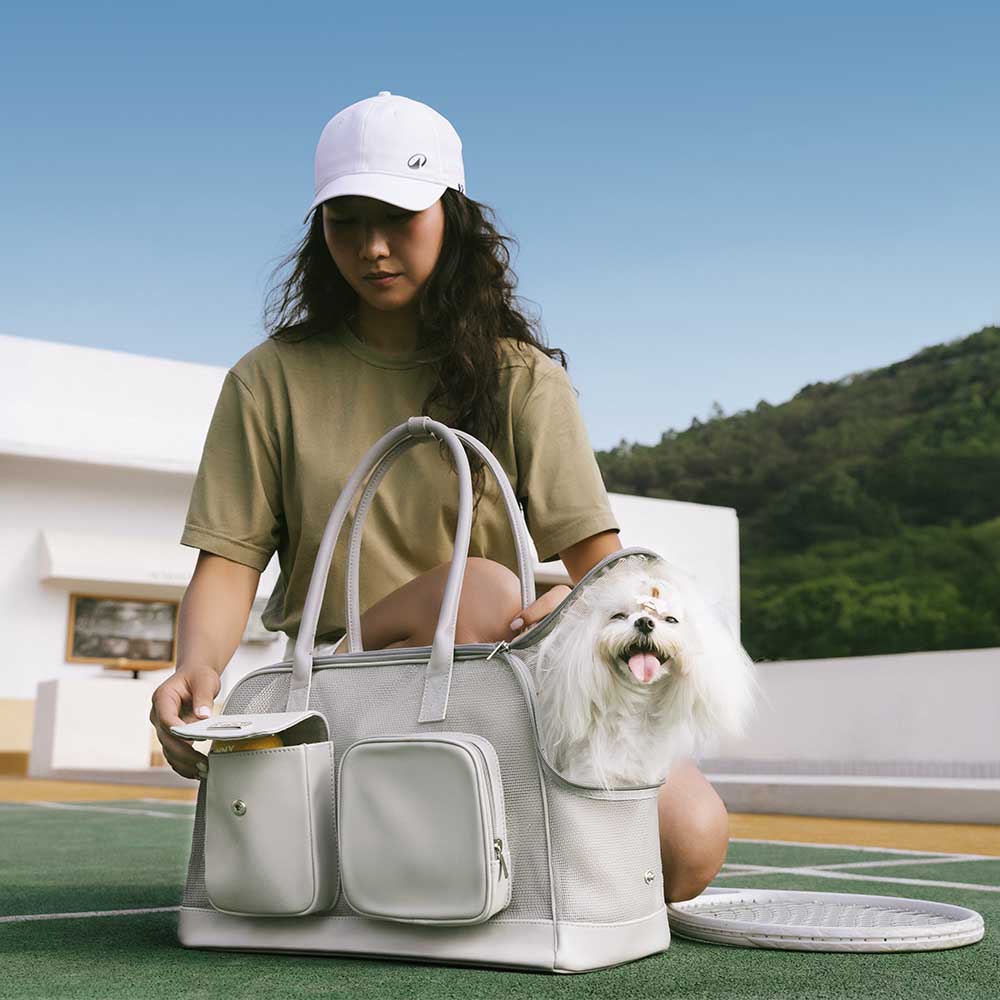 Carrier de mascotas de malla transpirable ligero - Urban Facil