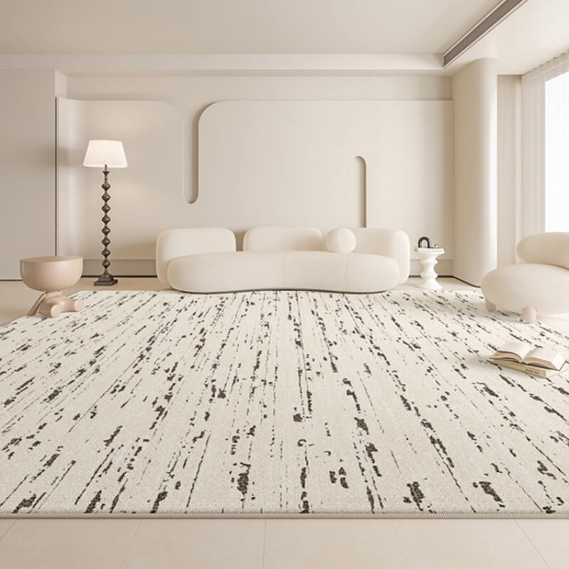 Moderno peluche finto cashmere area soggiorno arredamento tappeto