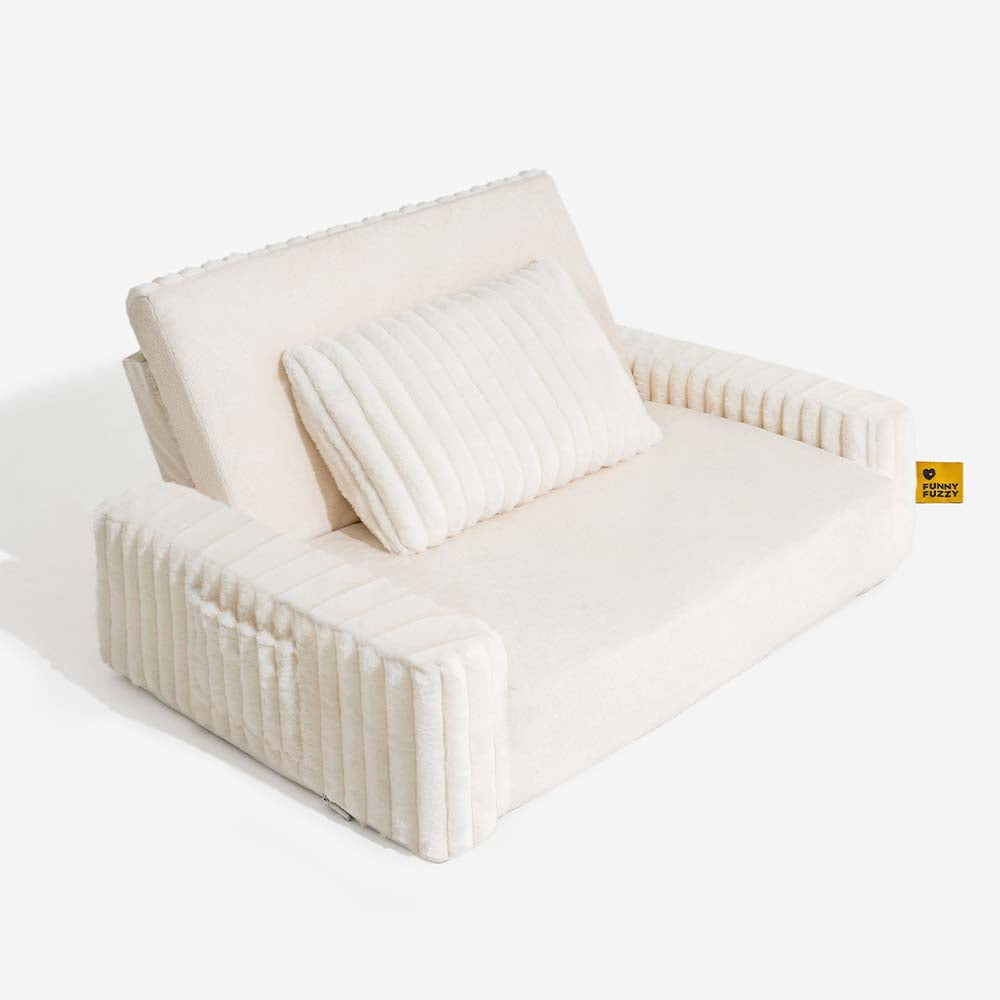 Lenfuga esponjosa grande ortopédico humano-perro Bolster cama de refrescos