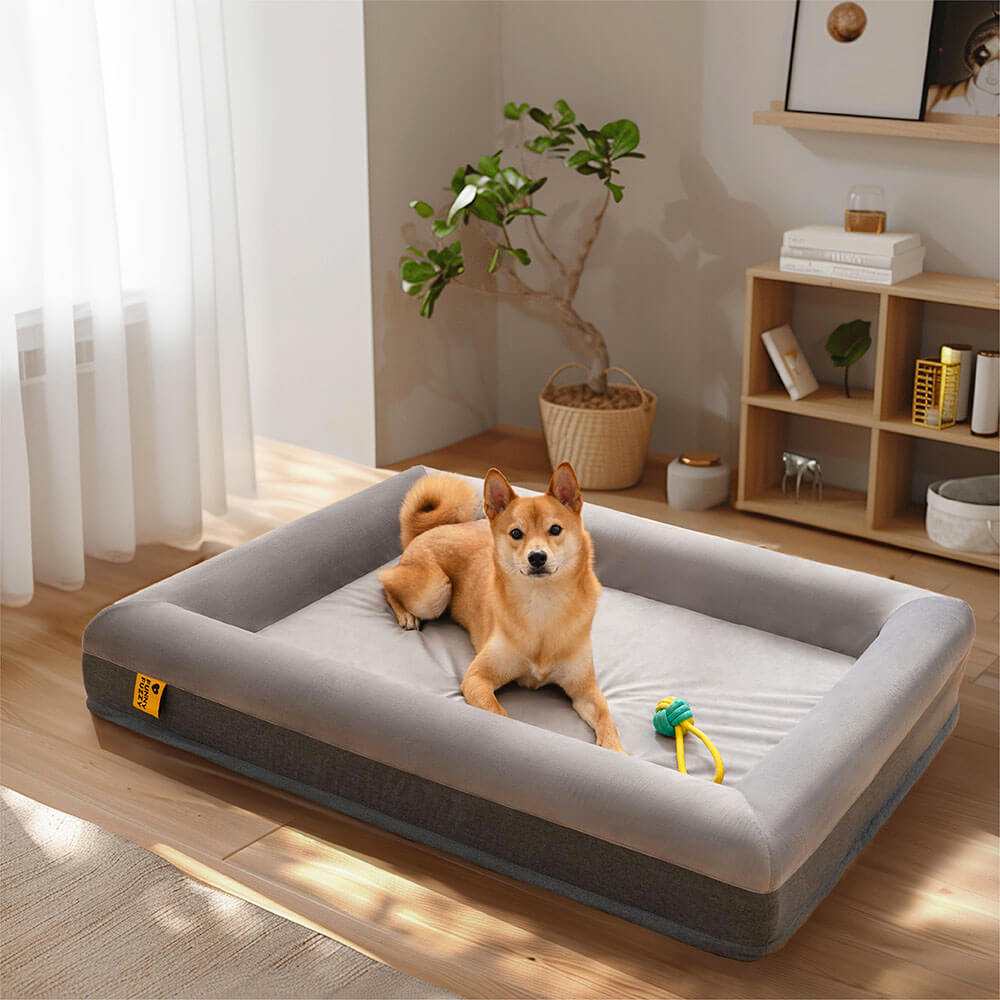Cama de perros ortopédica premium Dormir con un juego alegre Davging Bed