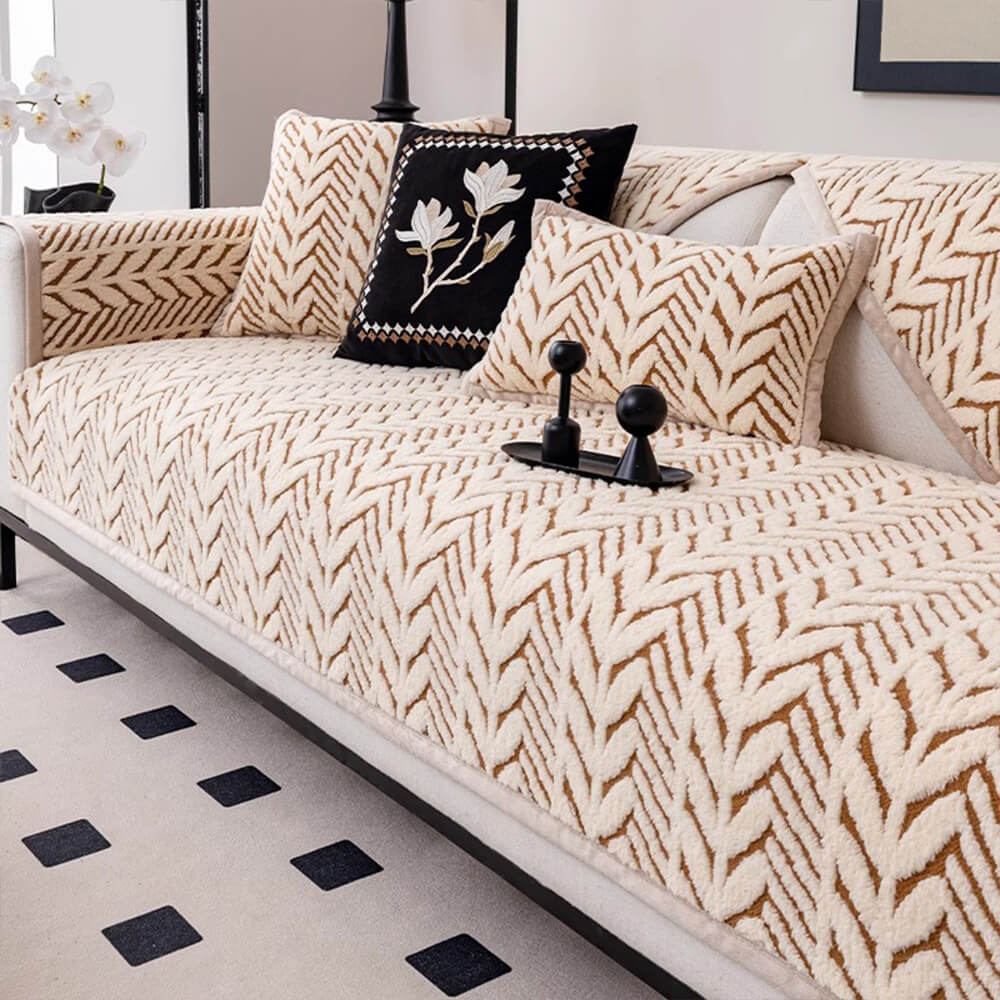 Coperchio di divano anti-scratch di peluche e crasph di peluche e craspelli