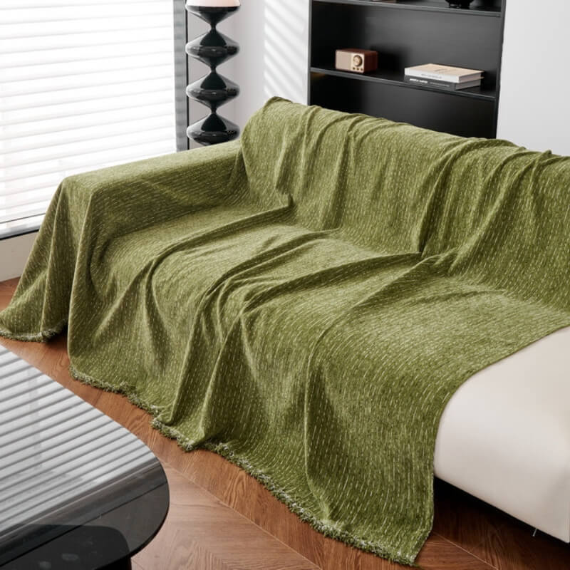 Linea morbida divano per tutta la stagione di Chenille Coperchio di divano a protezione durevole