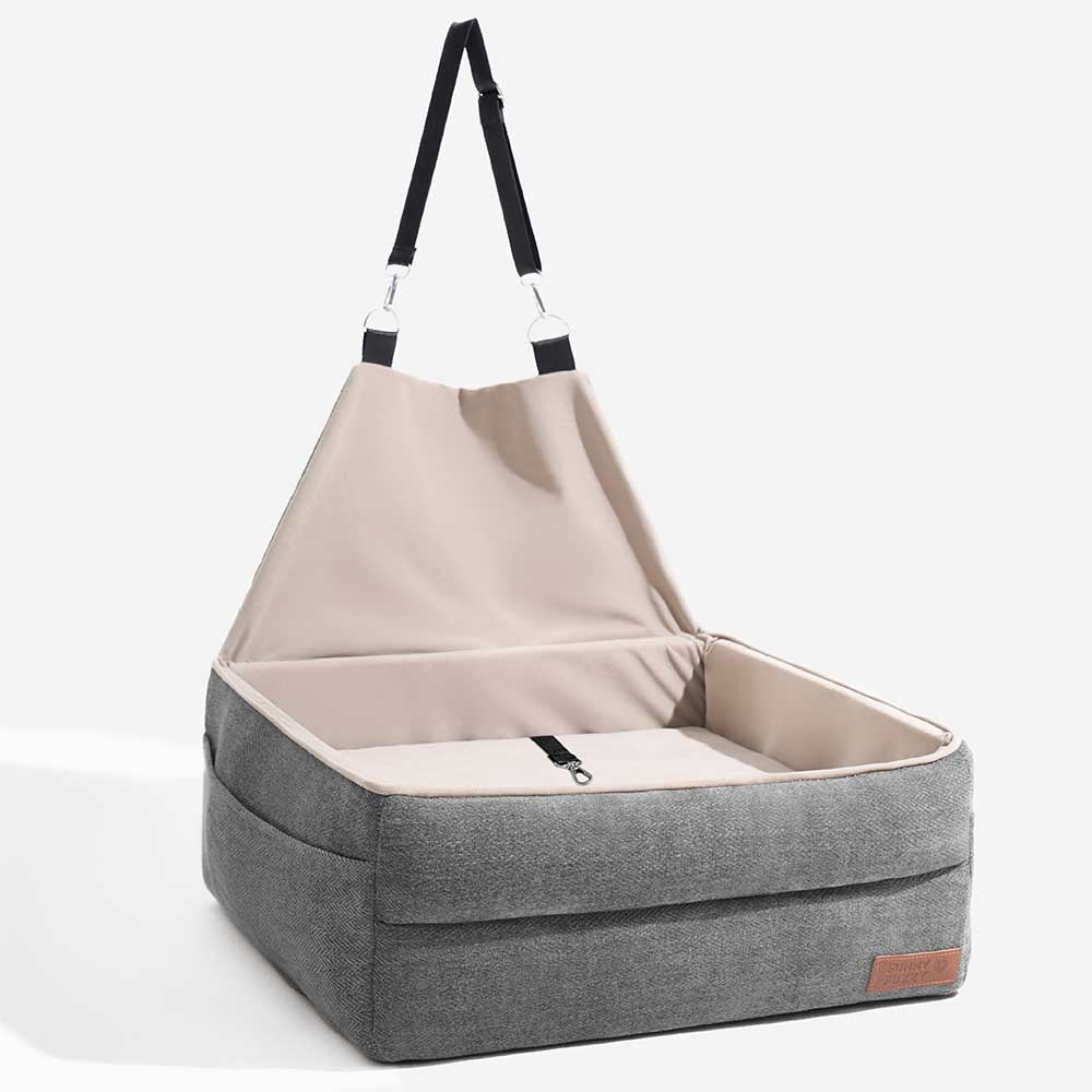 Seguridad de viaje asiento espesado en espesada cama para perros asiento de asiento