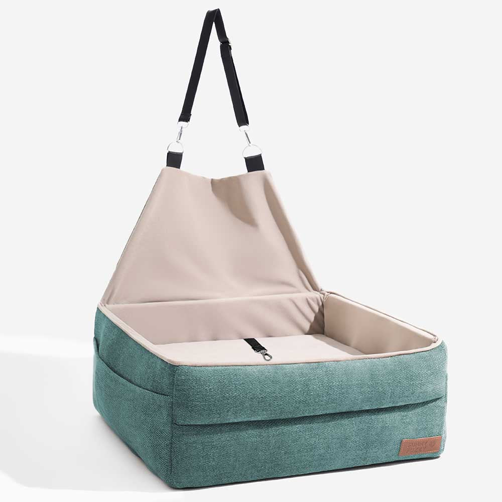 Seguridad de viaje asiento espesado en espesada cama para perros asiento de asiento