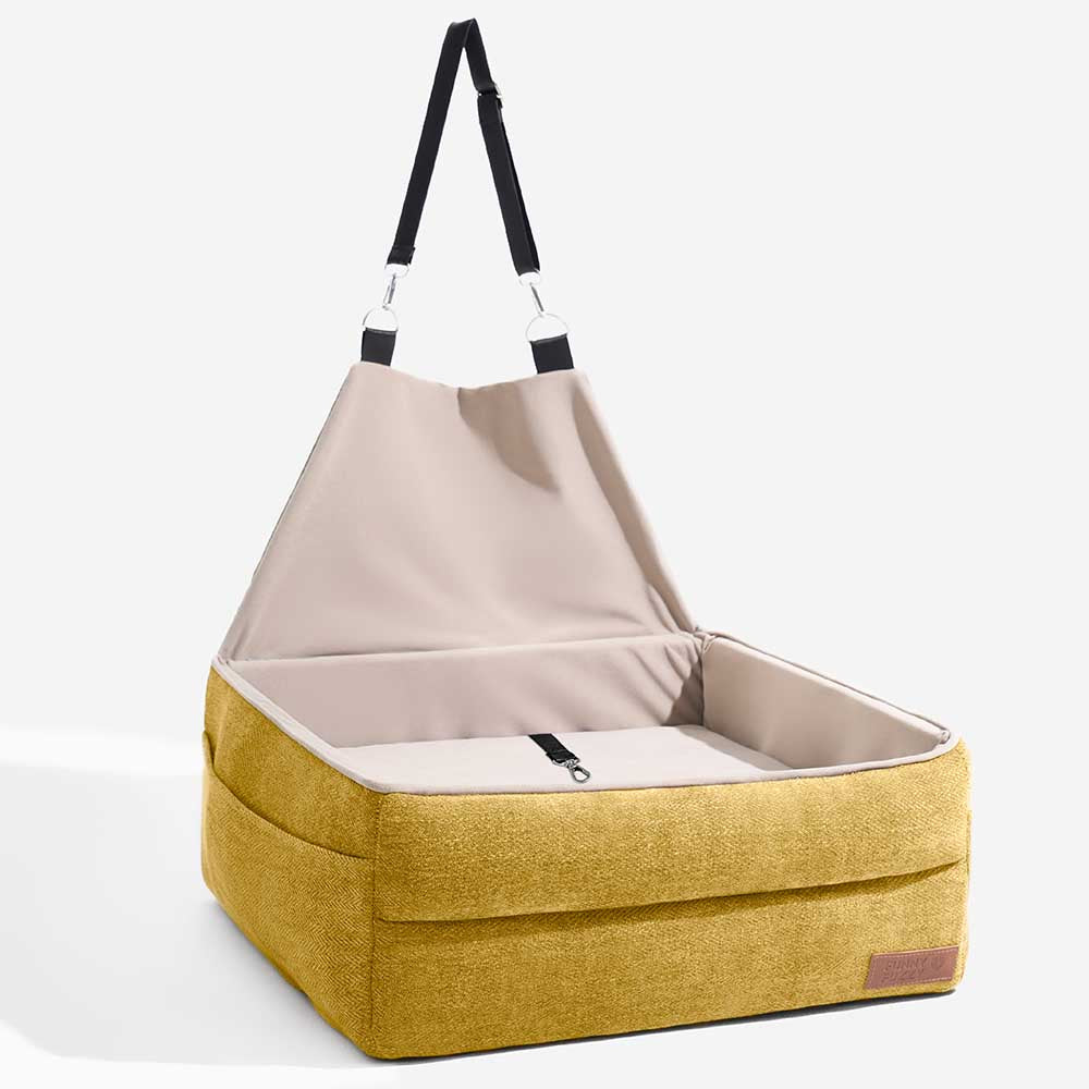 Seguridad de viaje asiento espesado en espesada cama para perros asiento de asiento