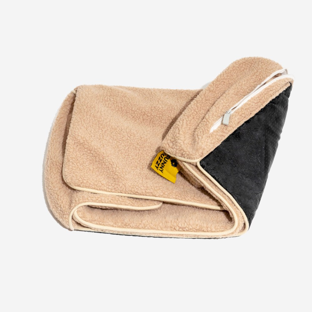 Coperchio da letto - morbido divano a doppio strato di agnello in finto letto e gatto