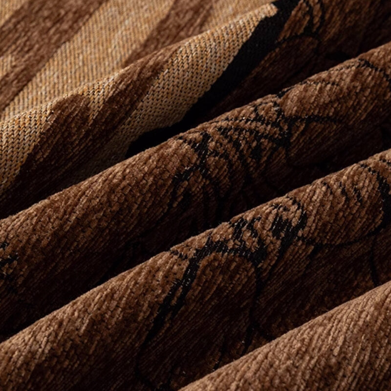 Cubierta de sofá de lanzamiento de sofá de sofá de chenille vintage