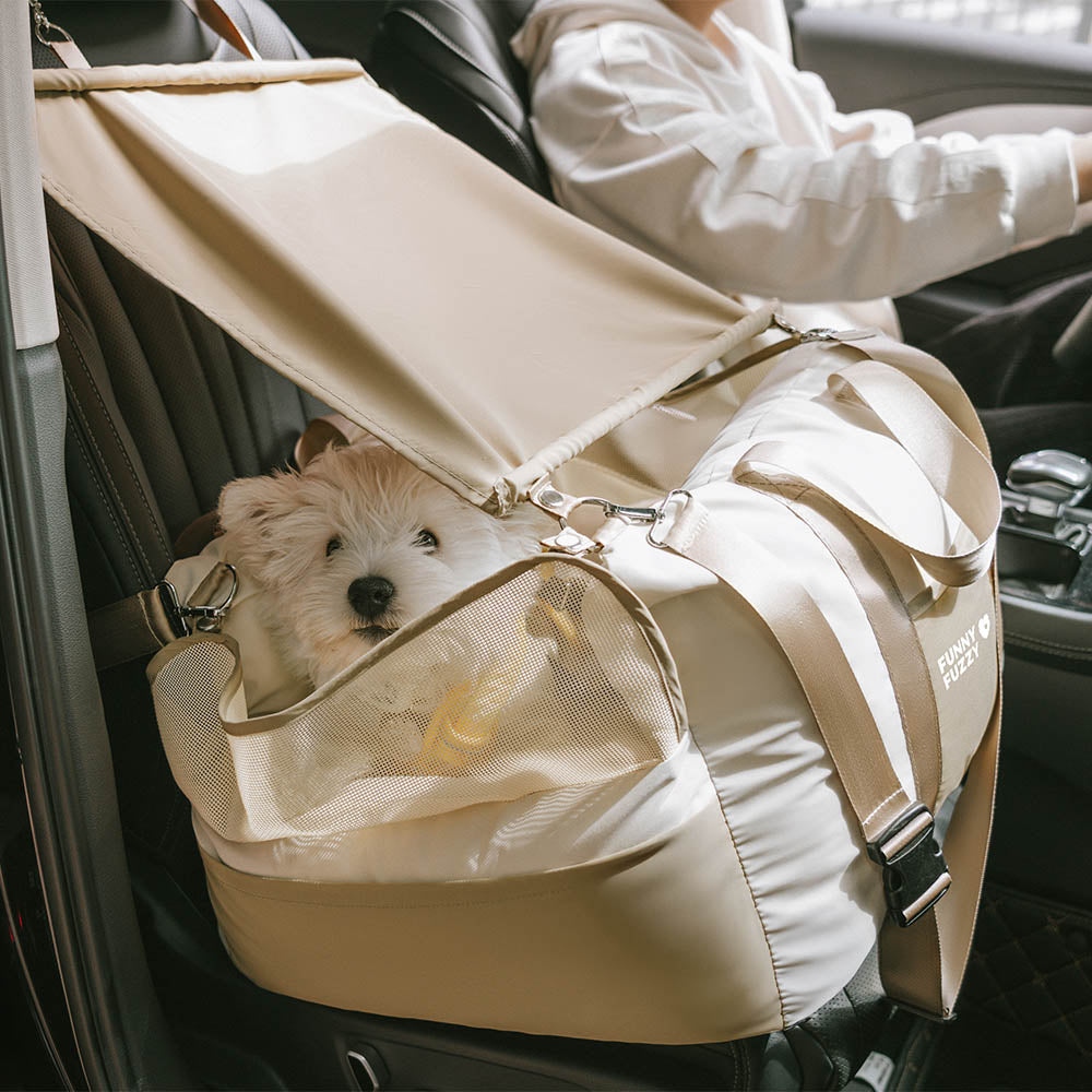 Asiento para el automóvil para el sol - Pup Rover impermeable transpirable protección contra la seguridad de la seguridad asiento de automóvil para perros
