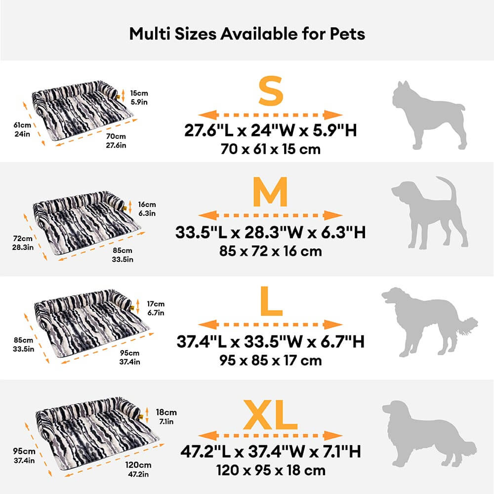 Matín de perro de sofá sofá de lujo nórdico - Pawlune