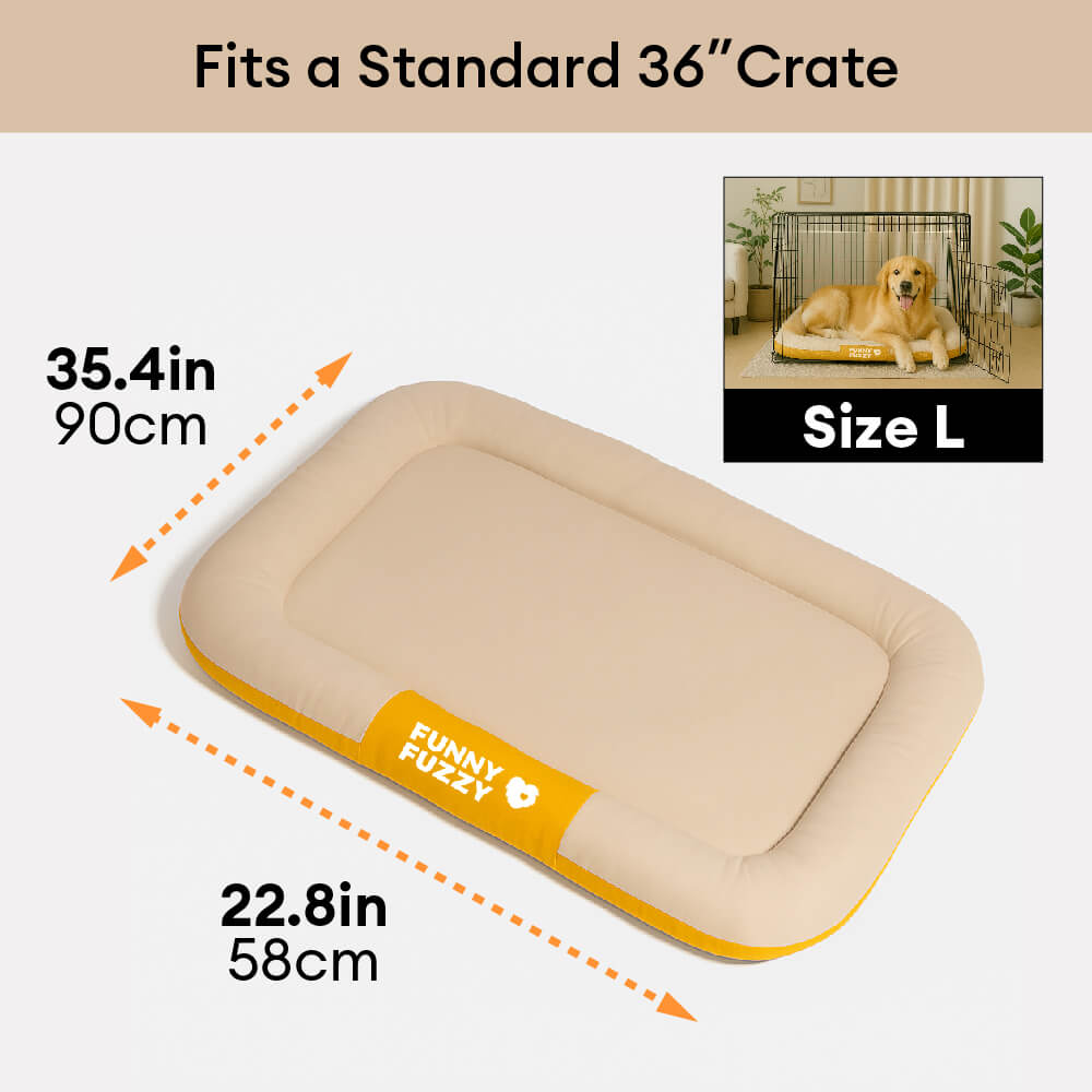 Matera de perros ortopédica de espuma de memoria de memoria al aire libre - Trek Lounge