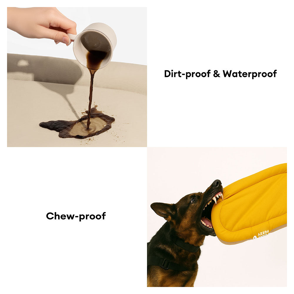 Matera de perros ortopédica de espuma de memoria de memoria al aire libre - Trek Lounge