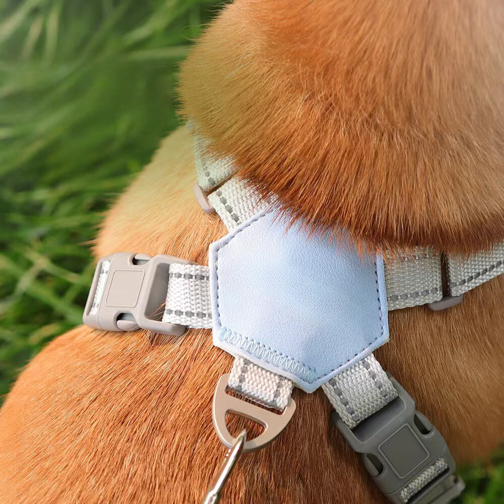 Arnés de cuerda de tracción para perros de mascotas - transpirable y seguro