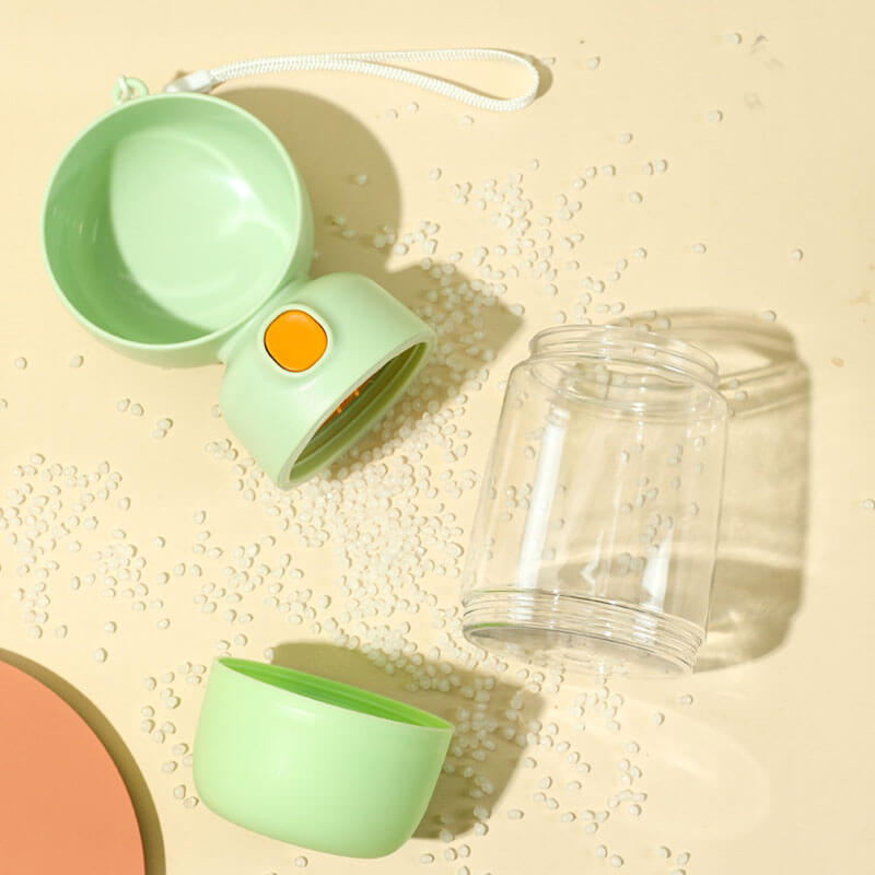 2 en 1 botella de agua de perro al aire libre portátil