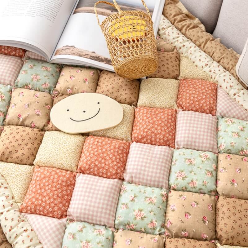 Cubierta de sofá protectora de algodón puro de algodón puro floral