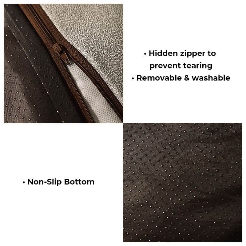 Cama de amortiguación de perros de protección de columna de columna de arañazos grande y grueso personalizado