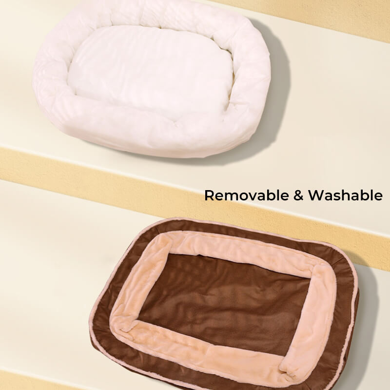 Cama grande y cálida cama para dormir