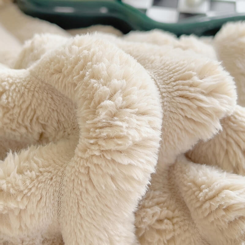 Cálculo de la manta del sofá del conejo del conejo cálido