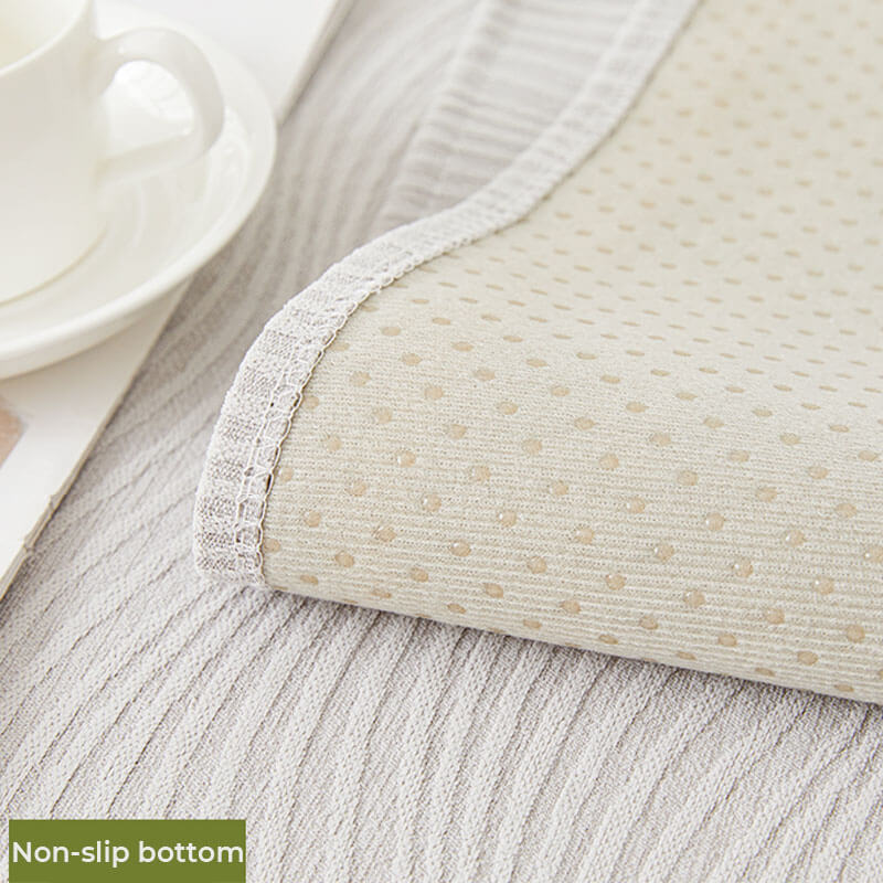 Weicher, kratzfester Chenille-Couchbezug mit Holzmaserungsstruktur