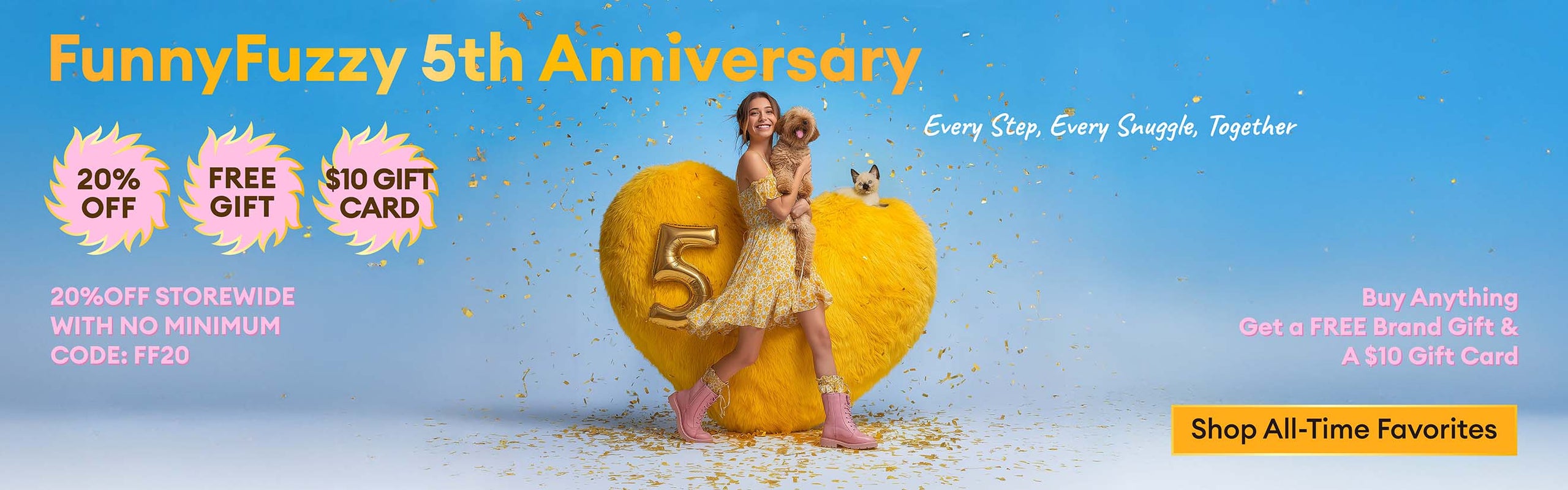 FunnyFuzzy 5th Anniversary Deal