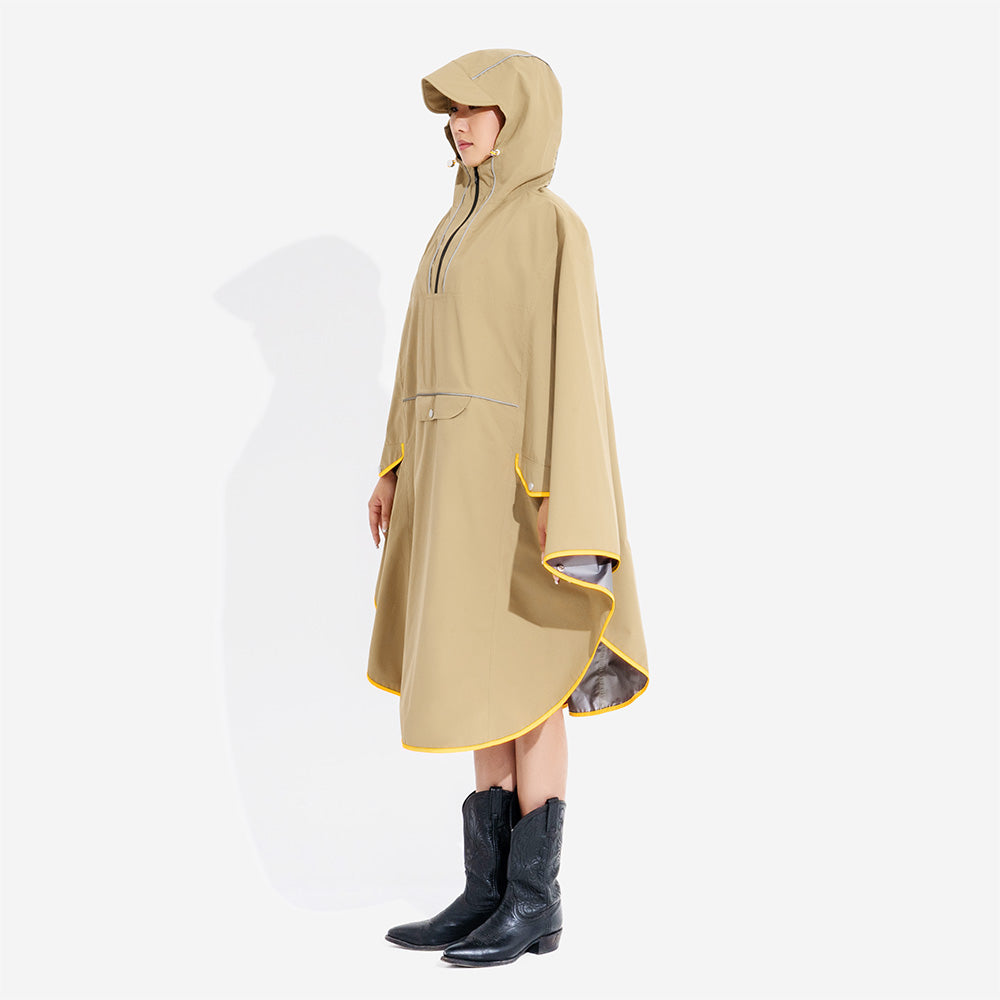 Riflettente regolabile impermeabile con cane tascabile Accordatura abbinata a pioggia asciutto