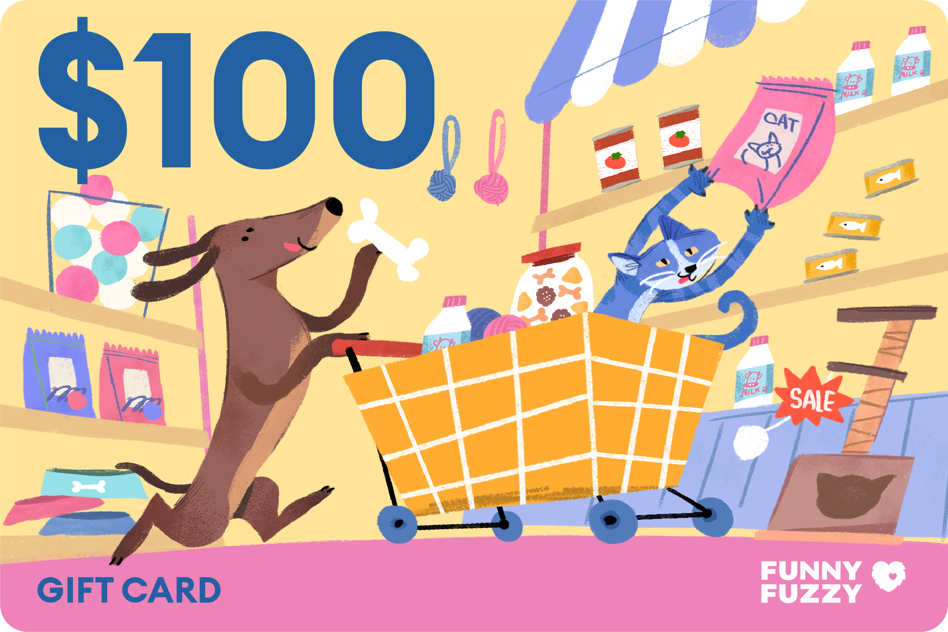 Tarjetas de regalo FunnyFuzzy - 2025 Año Nuevo