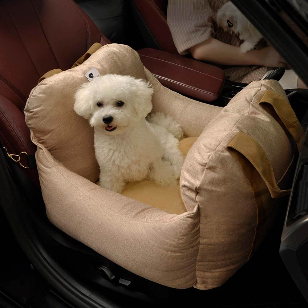 Dog Car Seat Bed - First Class - FUNNYFUZZY