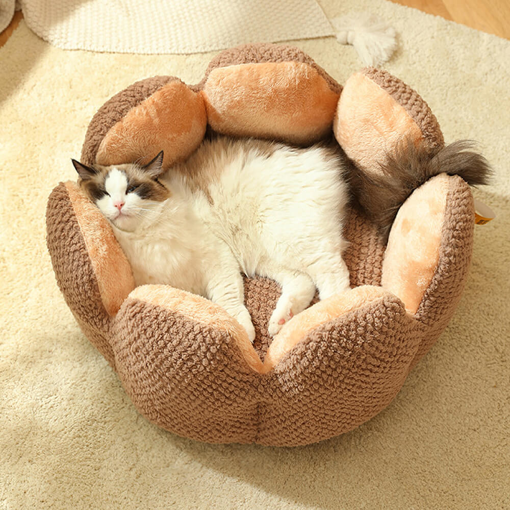 Cactus Shape Comfy Pet Bed - FUNNYFUZZY
