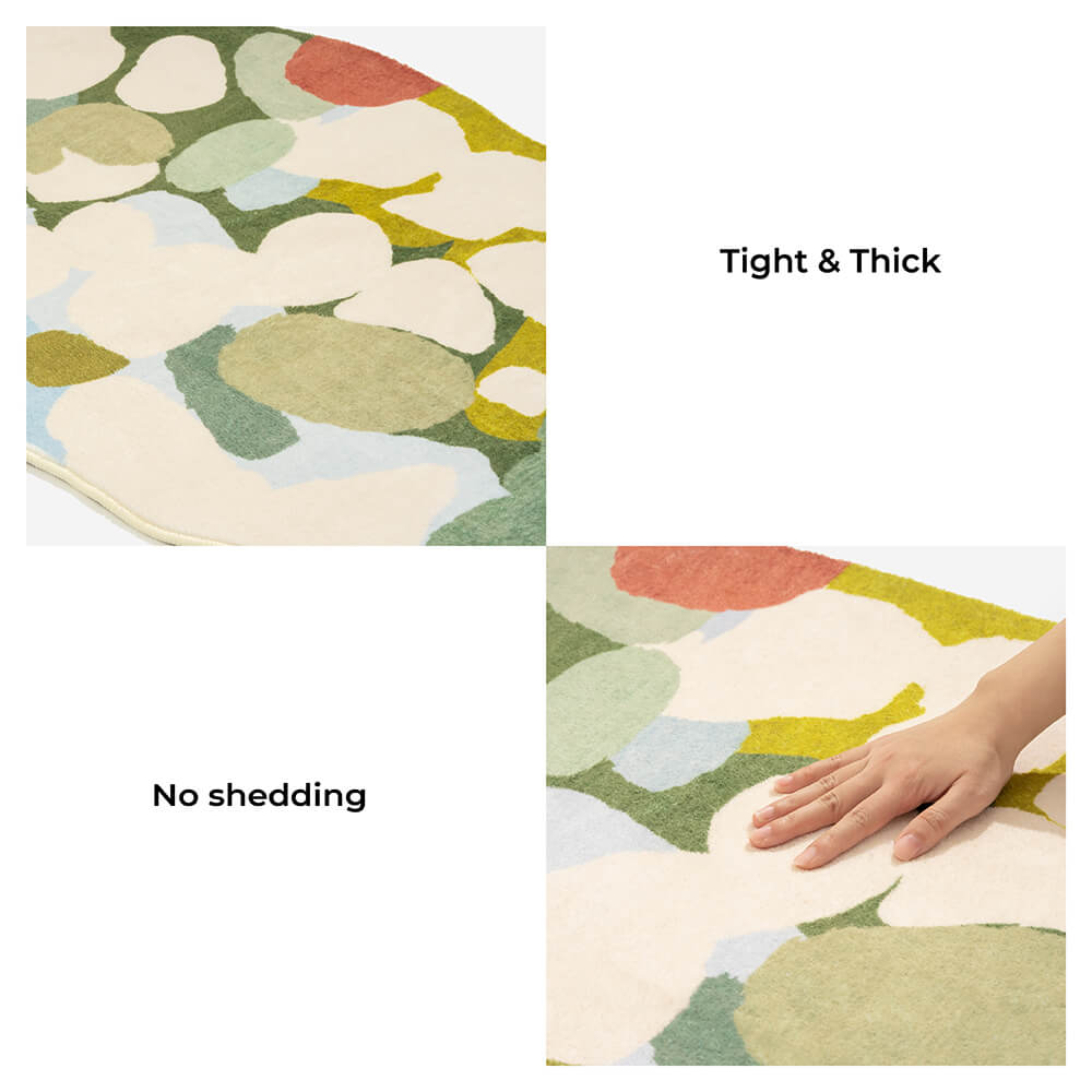 Greenery Forest Heterotype Plush Carpet Pet Mat Pet Rug - FUNNYFUZZY