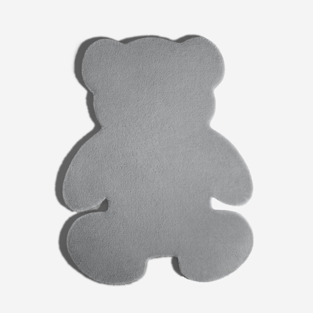 Teddy Bear Shaped Fluffy Large Pet Mat - FUNNYFUZZY