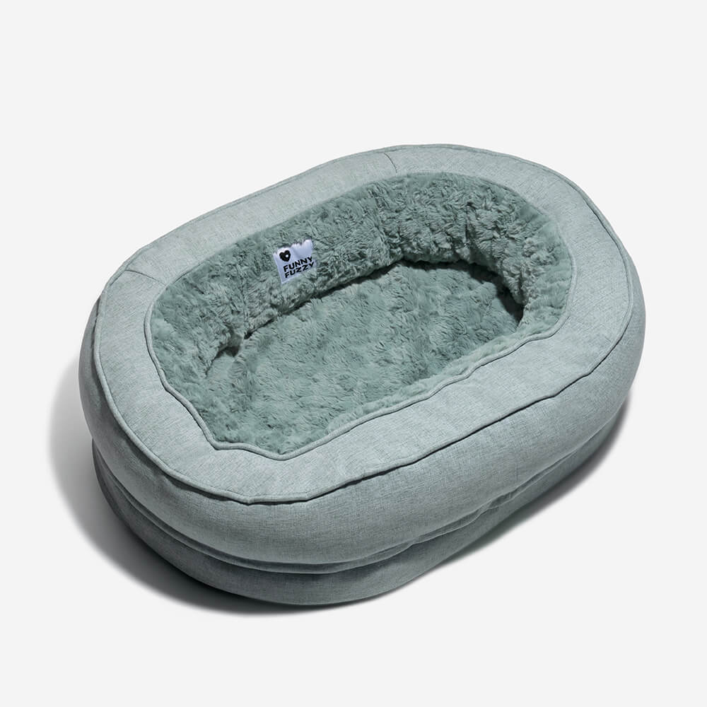 Donut Orthopedic Dog Bed - FUNNYFUZZY