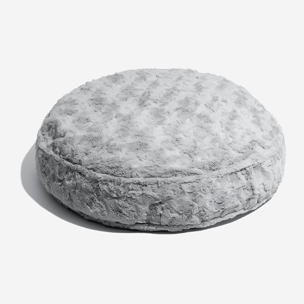 Warming Fluffy Bone Cloud Shape Calming Dog Bed - FUNNYFUZZY