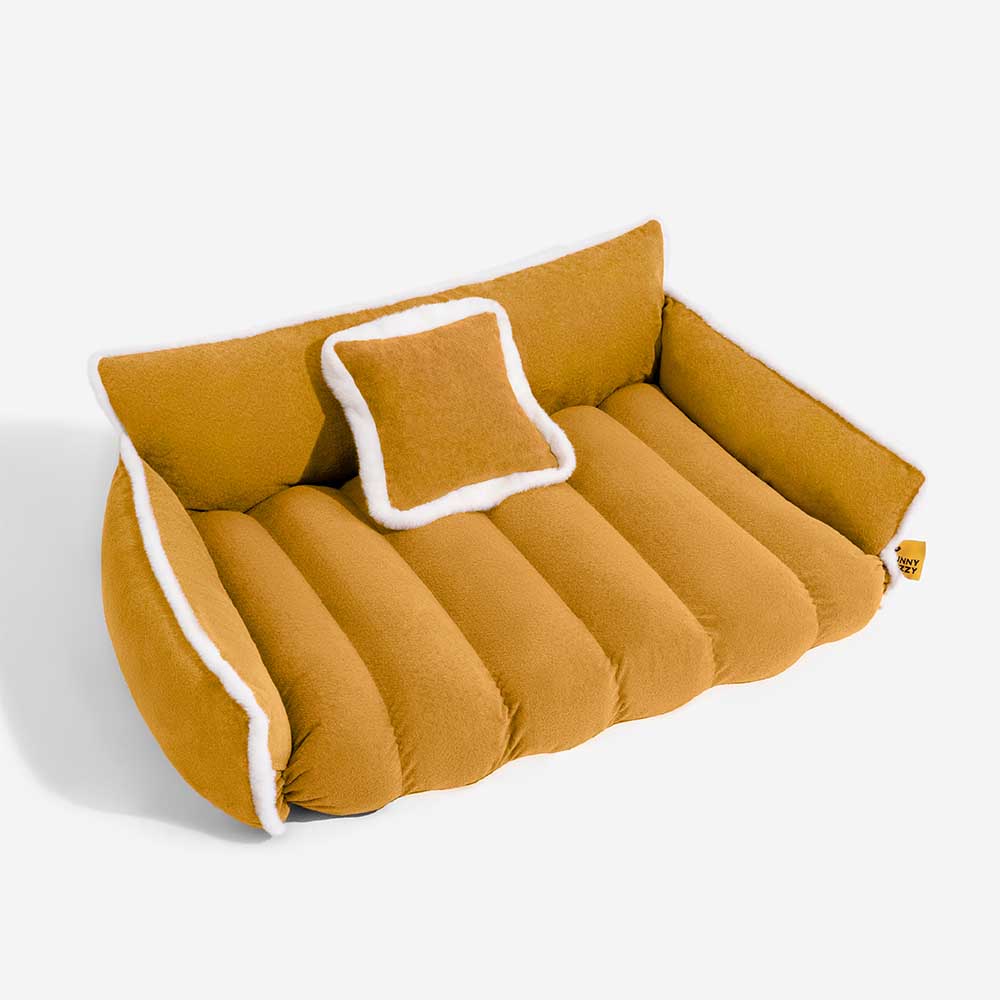 Fluffy Supportive Dog Sofa Bed - Cozy Space