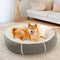 Cama de perros de donas anti-ansiedad ultra lujosa