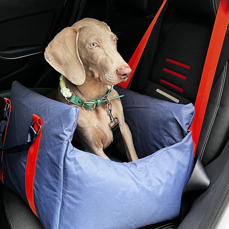 Cama desprendible del asiento de coche del perro del asiento de coche delantero del animal doméstico de la tela de Oxford