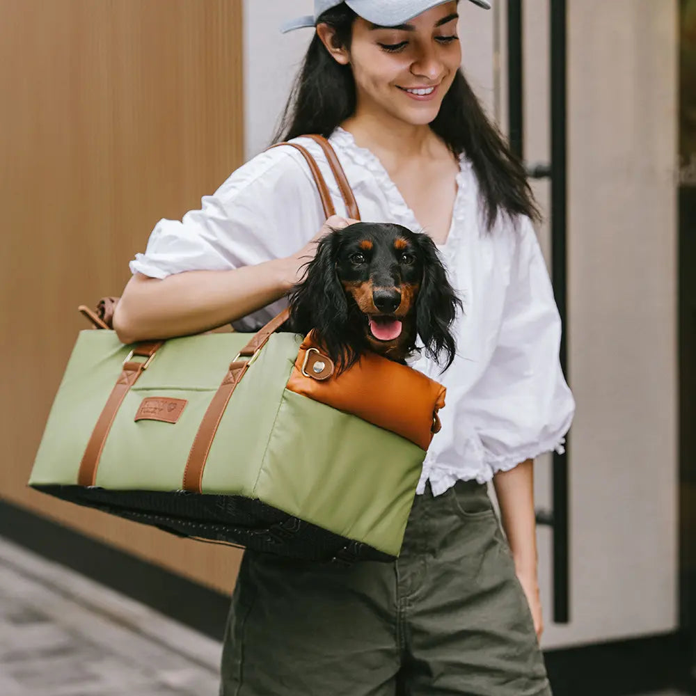 Asiento y transportista de la consola del centro de seguridad de cuero de cuero de lujo - Voyager Urban