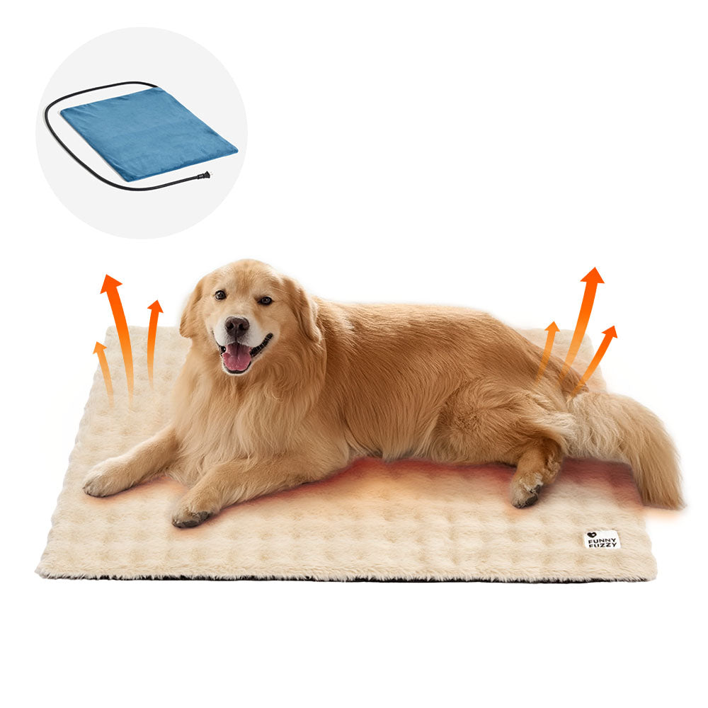 Cozy Plush Warm Washable and Portable Pet Mat - ThermoPad