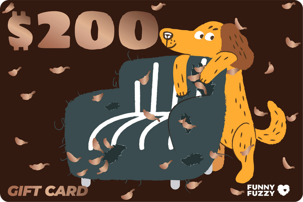 $200 FUNNYFUZZY Gift Card - FUNNYFUZZY
