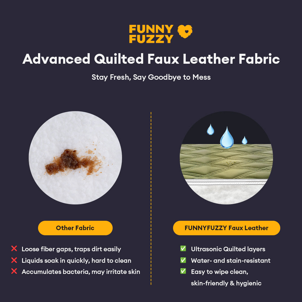 Alfombra de perros calmante de doble cara repelente de agua de lujo