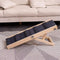 Rampa para perros de madera 4 niveles de altura escaleras de perro plegables ajustables